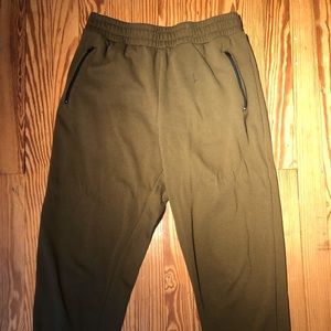 Forever 21 Army Green Sweatpants - Size L